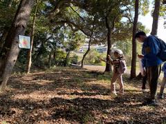 秋の親子自然散策会1