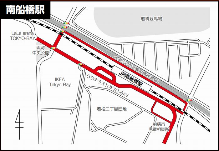 南船橋駅周辺重点区域