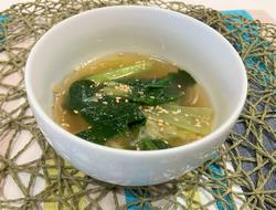 小松菜スープ