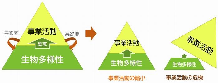 生物多様性に配慮しない事業活動
