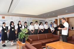 第4回開催 市長室見学ツアー