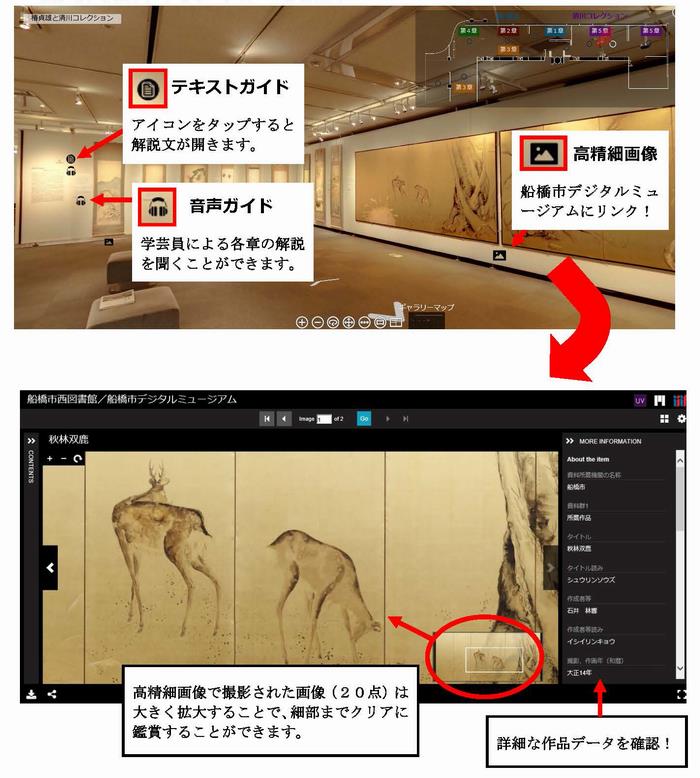 「椿貞雄と清川コレクション」VR展覧会