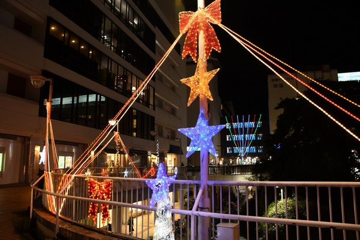 ＪＲ船橋駅北口のイルミネーション