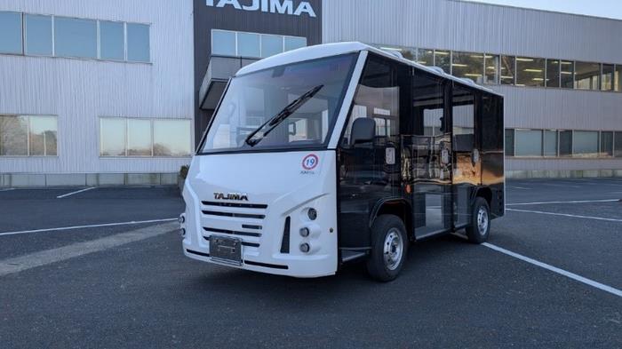 実証実験を行う車両と同型の車両