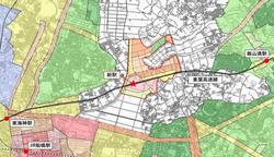 新駅の位置図