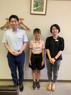 話を伺った平出さんと河原さんと私