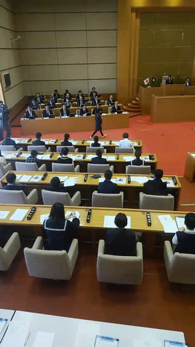 市議会の様子