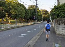 測定中の様子