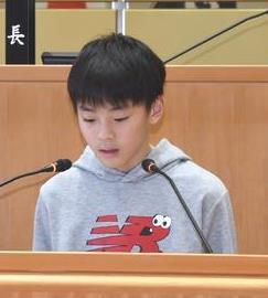 齊藤隼さん（南本町小）