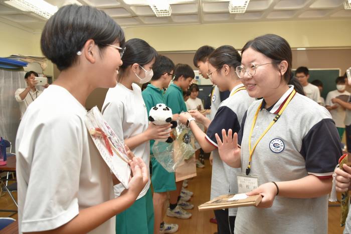 船橋中・育才中　学校間交流