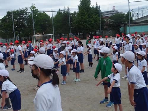 6年生と1年生だけの運動会