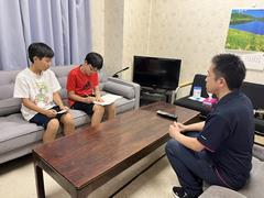 チームメイトの齋藤君と黒沢さんに取材しました