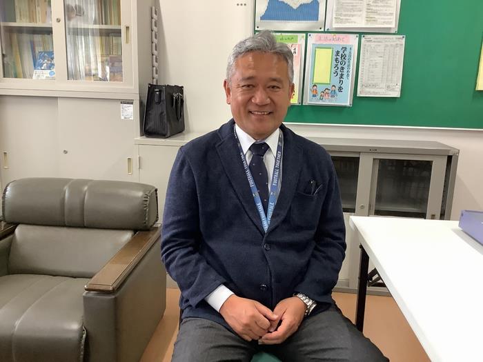 中野木小の満田校長先生