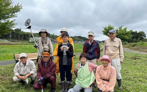 木戸川の環境を守る市民の会の皆さん