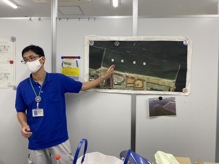 インタビューの様子