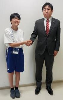 米原さんとの記念写真