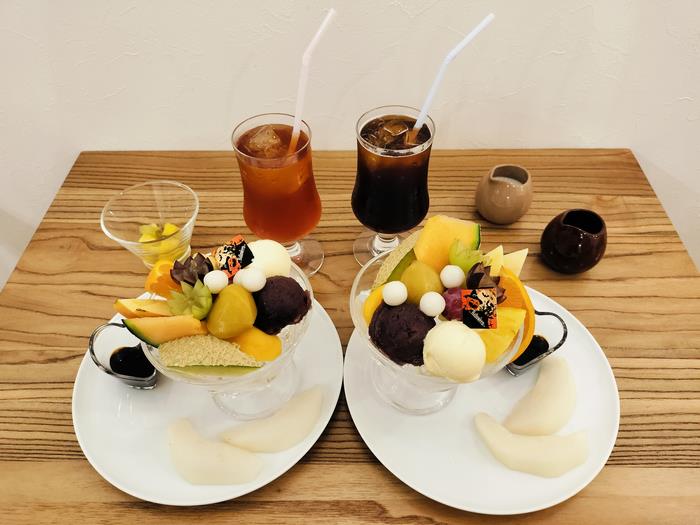 にしかわフルーツあんみつ