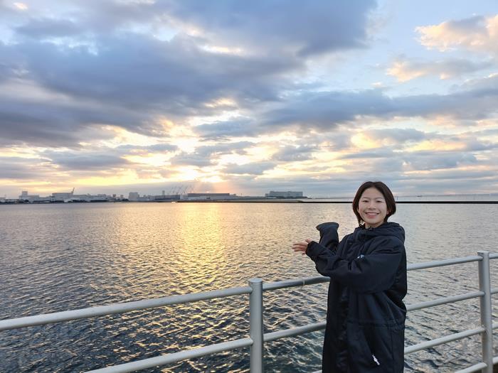 三番瀬から見る初日の出