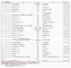 月間予定表12月