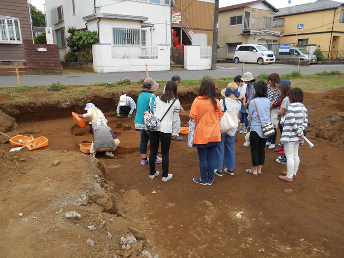 高郷（2）遺跡見学会風景2