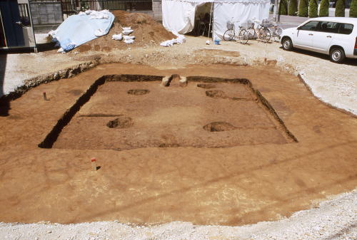 後期の竪穴住居跡