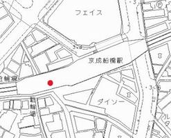 京成船橋駅市民トイレ位置図