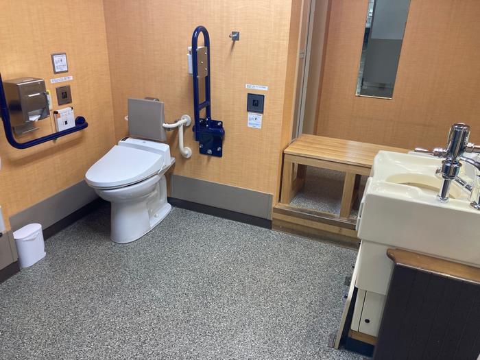 オストメイト専用トイレの写真