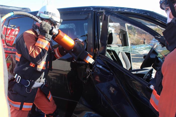 自動車事故想定訓練 船橋市公式ホームページ