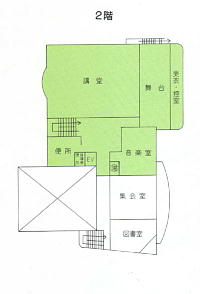 2階の平面図