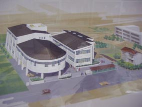 塚田公民館新築工事完成図